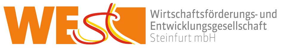 Logo der WESt Wirtschaftsförderungs- und Entwicklungsgesellschaft Steinfurt mbH